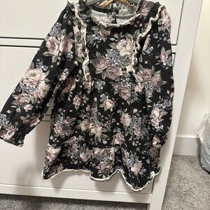 Floral Kids Formal Dress